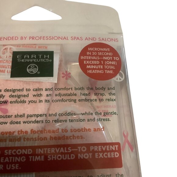 Earth Therapeutics Anti-Stress Warm or Cool Sinus Pillow Adjustable Head Strap - Picture 7 of 8